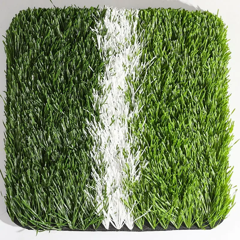Faux Grass Carpet - 50mm high quality Football Field Synthetic Grass Carpet for outdoor – Deyuan detail pictures