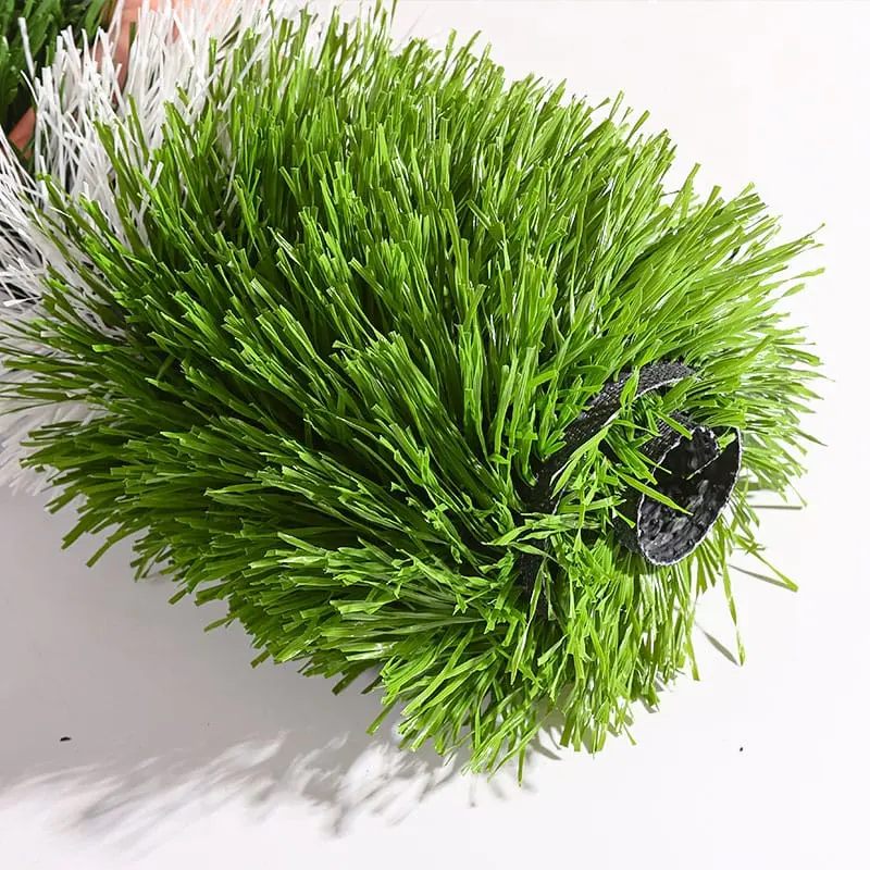 Faux Grass Carpet - 50mm high quality Football Field Synthetic Grass Carpet for outdoor – Deyuan detail pictures