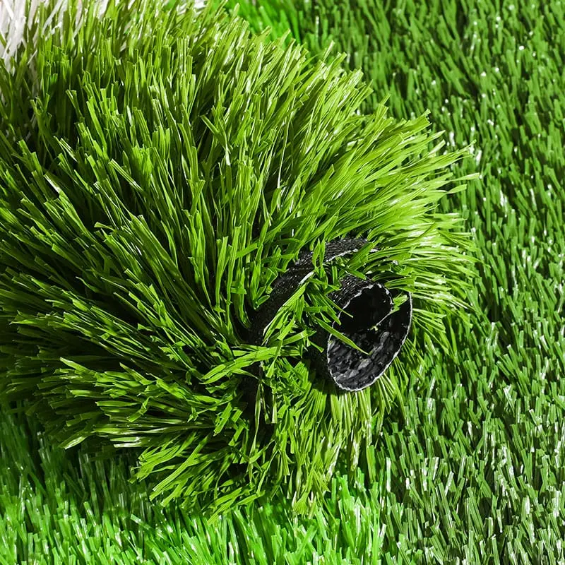 Faux Grass Carpet - 50mm high quality Football Field Synthetic Grass Carpet for outdoor – Deyuan detail pictures