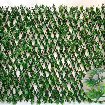 Free sample for Artificial Grass For Terrace - Expandable Faux Privacy Fence, Artificial Fake Ivy Fence For Home Decoration, Fencing Panel – Deyuan