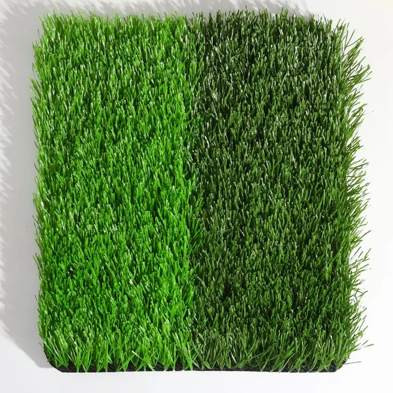 Faux Grass Carpet - 50mm high quality Football Field Synthetic Grass Carpet for outdoor – Deyuan detail pictures